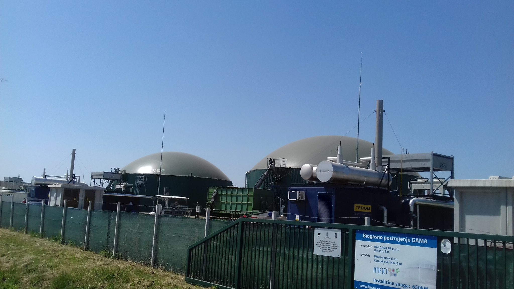 Poseta biogasnom postrojenju u Baču