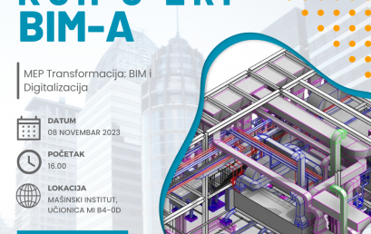 Prezentacija BIM tehnologije prilikom planiranja mašinskih sistema HVAC