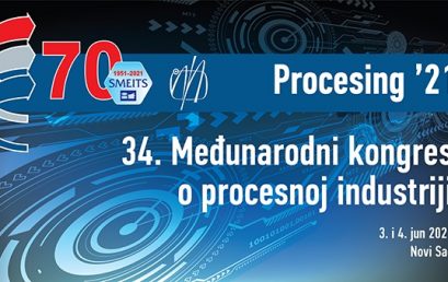 34. Međunarodni kongres o procesnoj industriji – Procesing ’21